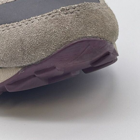 SAUCONY Jazz Original Women’s Sneakers Gray Purple Suede Size 8 Tennis Shoes - Picture 8 of 15